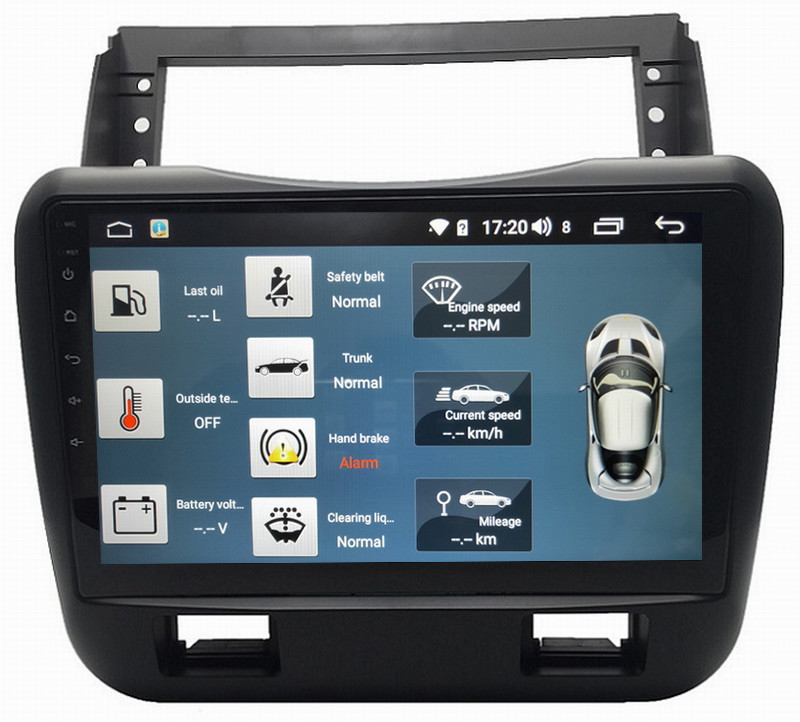Ouchuangbo multimedia kit for JAC Refine MPV support BT MP3 mirror link android 8.1 OS 4+64