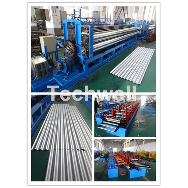 Round Wave Horizontal Metal Corrugated Sheet Rolling Machine G550