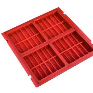 China 30mm Polyurethane Screen Panels for Mining with 95A Hardness on sale