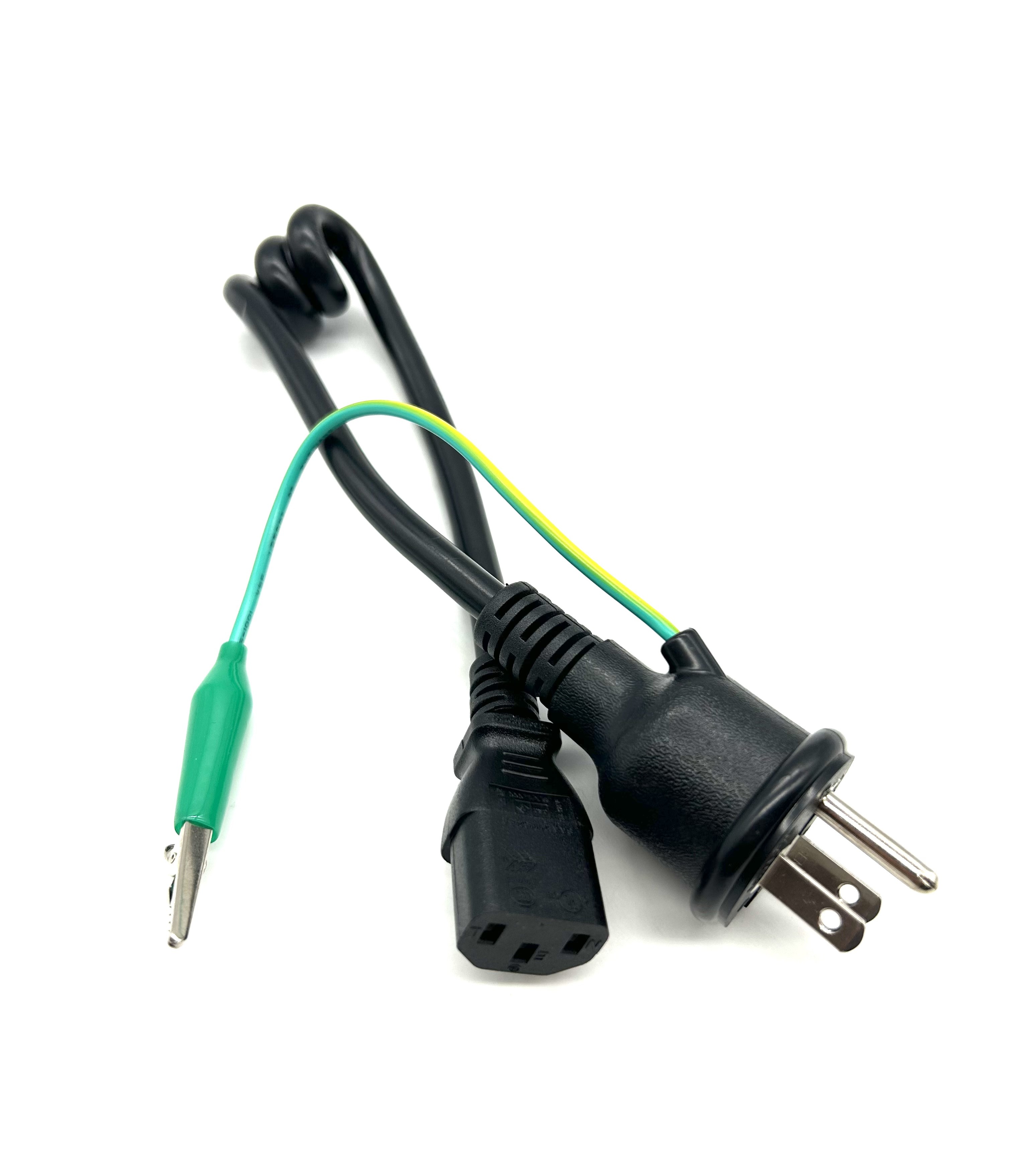 Waterproof Japan Power Cord 125V Voltage Wiht 3 Pin Prong Plug A Foldable Grounding Pin