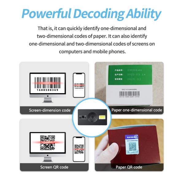 UART 1D 2D Barcode Scan Engine Customized Raspberry Pi Barcode Scanner Module