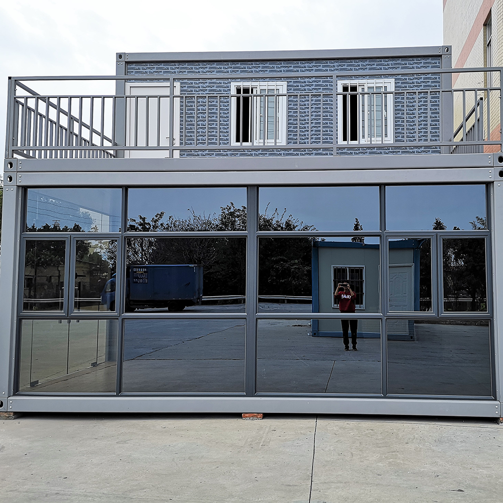 Detachable Container House for Fast Build Modular Container Homes 40ft Luxury House in Contemporary Design Style