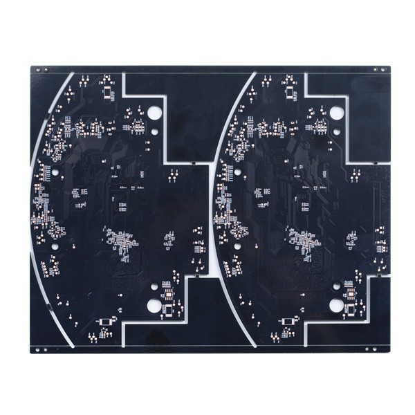 Blank Multilayer Printed Circuit Board OSP Surface 0.3mm Epoxy Plugged Vias