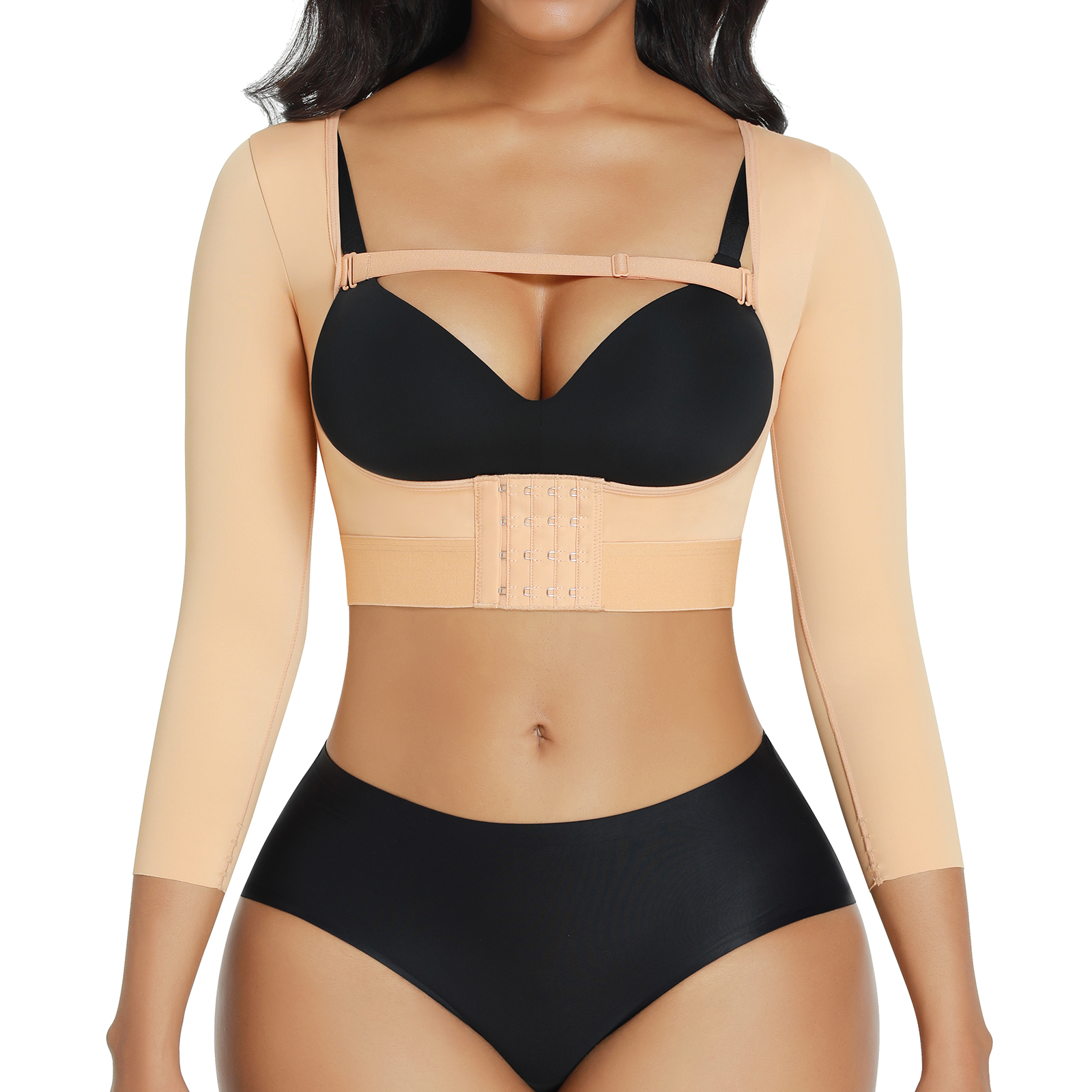 HEXIN High Compression Women's Slimming Shapewear Bra with Adjustable Chest Support