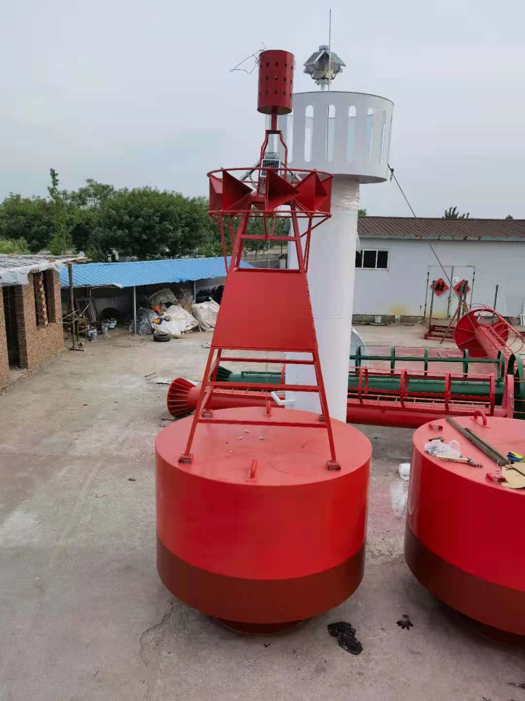 Channel Marker Marine Navigation Ocean Buoys Floating Green