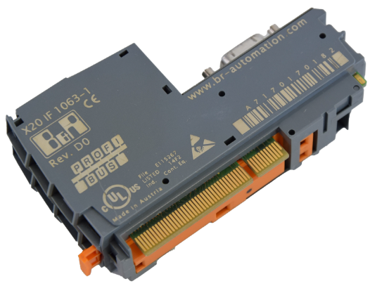 X20 IF1063-1 B & R Series interface modules for Profibus DP slave stations, voltage and current, voltage and flow