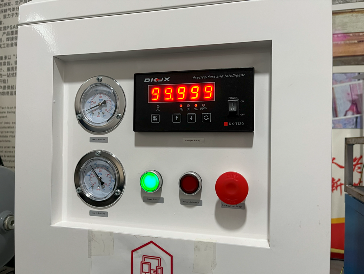 Quality 1MPA 10BAR Industrial Nitrogen Generator 220V Nitrogen Generation System for sale