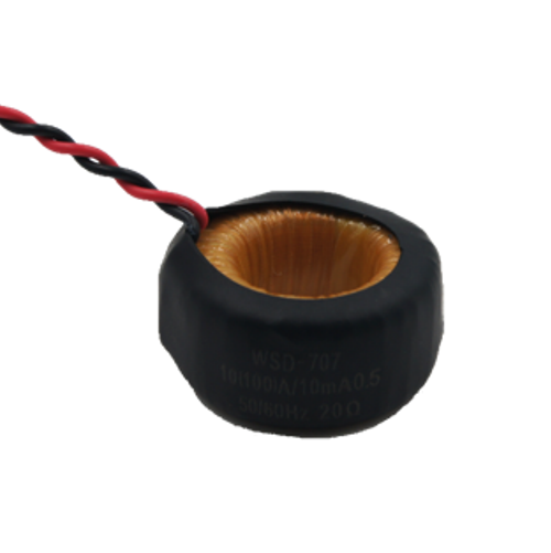 40 - 200A Max Mini DC Immune Ring Type Single Phase Coil Transformer Energy Meter Use