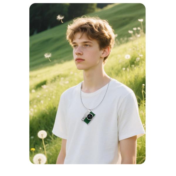 Lightweight 1080P Mini Camera 0.96inch Portable and Cams with Motion Detection 30 Frames Video Frame Rate 6 Filter Types