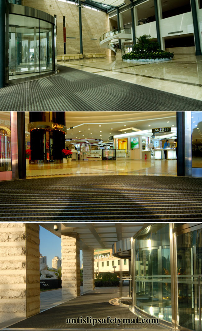 Museums High Traffic Area Rugs For Decoration Aluminum Mat