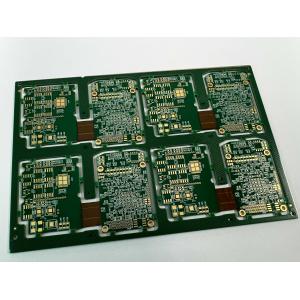 Quality PET Boards Rigid Flex PCB Assembly with Immersion Gold Treatment for sale