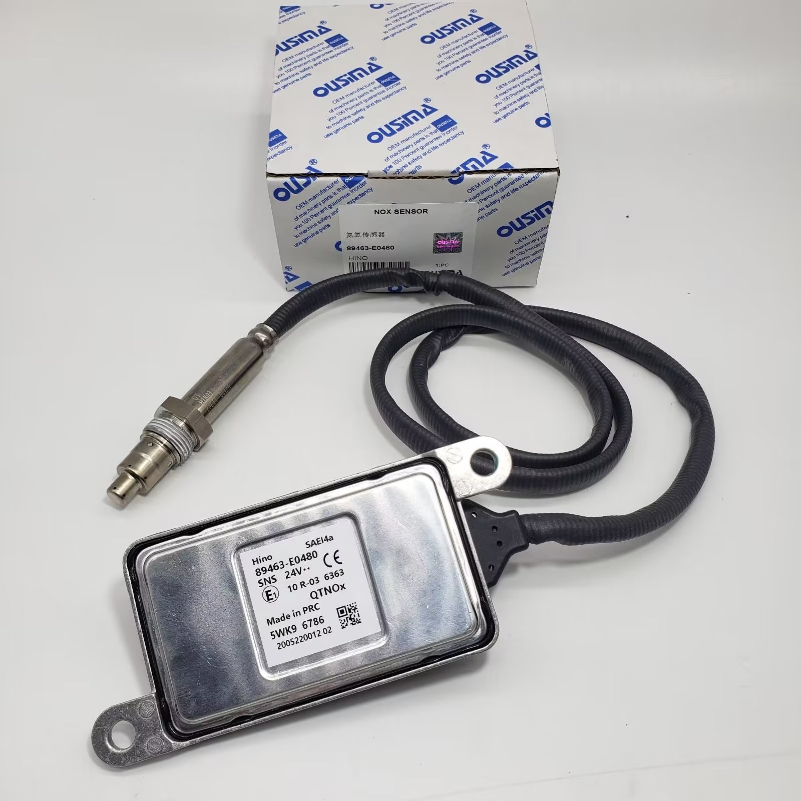 Nox Sensor Nitrogen Oxide Sensor 89463-E0480 For HINO Truck Toyota