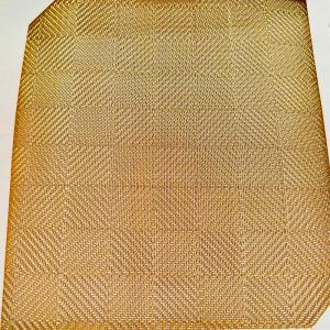 Quality Custom Brass Wire Mesh For Retail Backdrops for sale