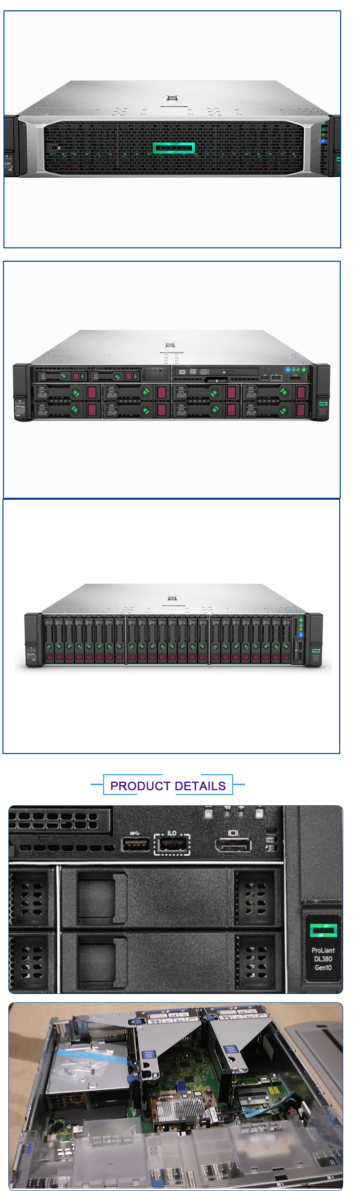 500W Power Supply 24 Bay Storage Chassis Ideal for Rf Buffet Food Warmer Arm 2U Server