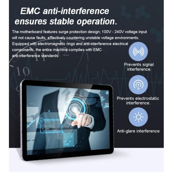 12.1 inch Industrial Embedded Touch Panel Waterproof Ip65 Fanless All in One Panel Pc for Automation 