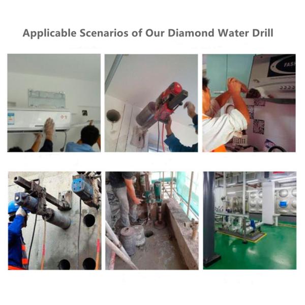 350mm Diamond Core Drill Bit , Drilling 1 Inch Core Drill Bit