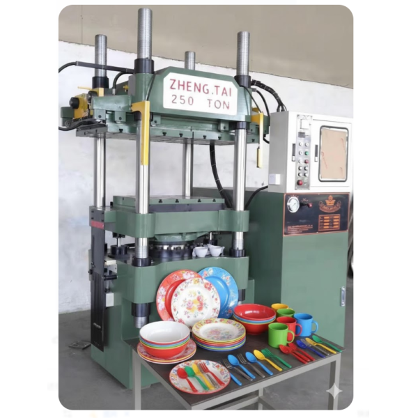 Computerized Melamine Press Machine Designed For High Pressure Thermosetting Molding Of Commercial Dinnerware Products