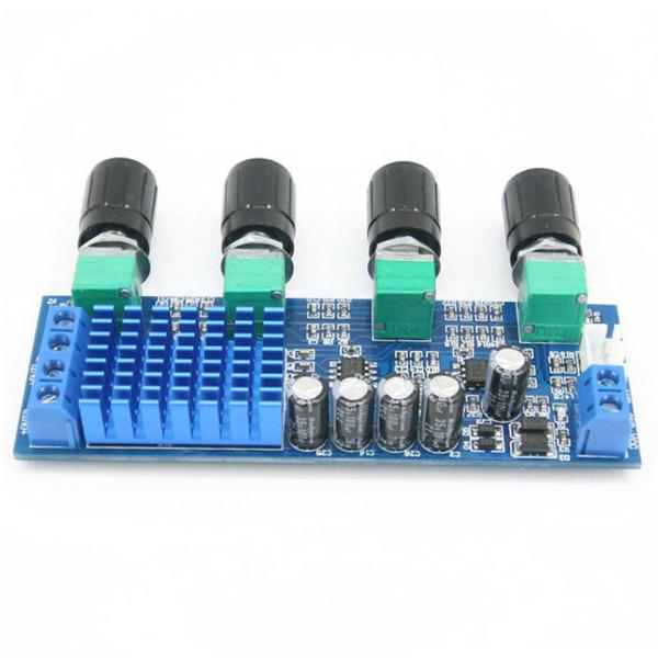 High Power Audio Tone Control Board TPA3116D2 Digital Amplifier with 80W Output Power and 12-24V Function