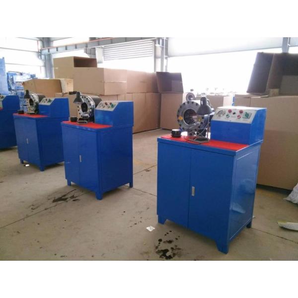 Compact Structure Rubber Hose Crimping Machine High Speed 20 - 40pcs/Min