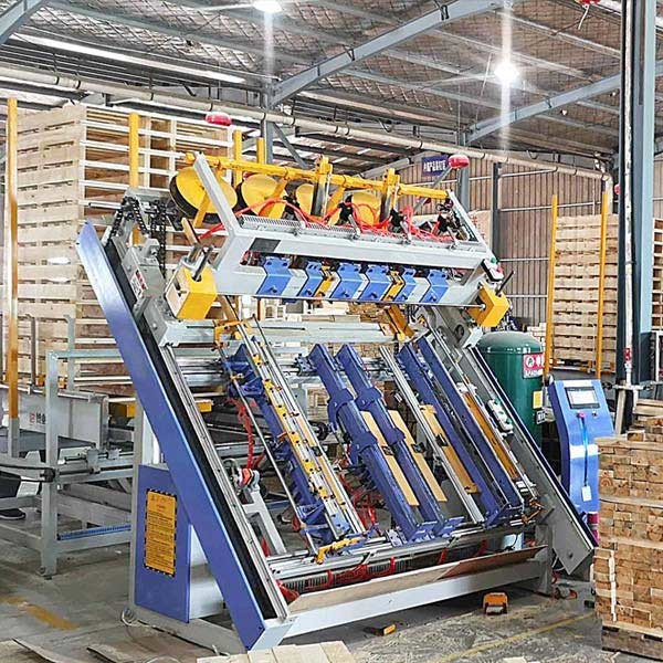 Quick Wood Pallet Maker Nailing Machine For Pallets