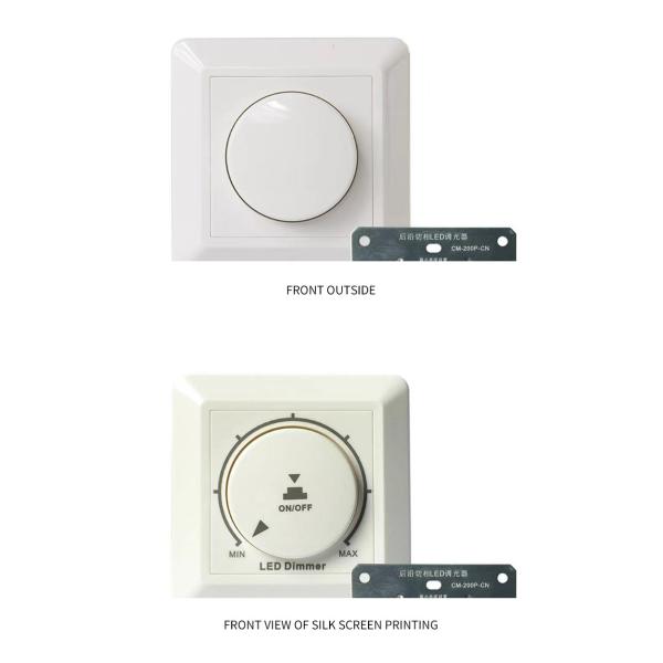 ALL-SCT200 Rear Cut Thyristor Dimmer Switch 200W CE approved