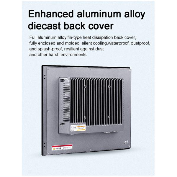 15 inch Military-grade Industrial All-in-one Computer Capacitive Touch Screen Industrial Control Ip65 Embedded Pc Android Rugged Tablet