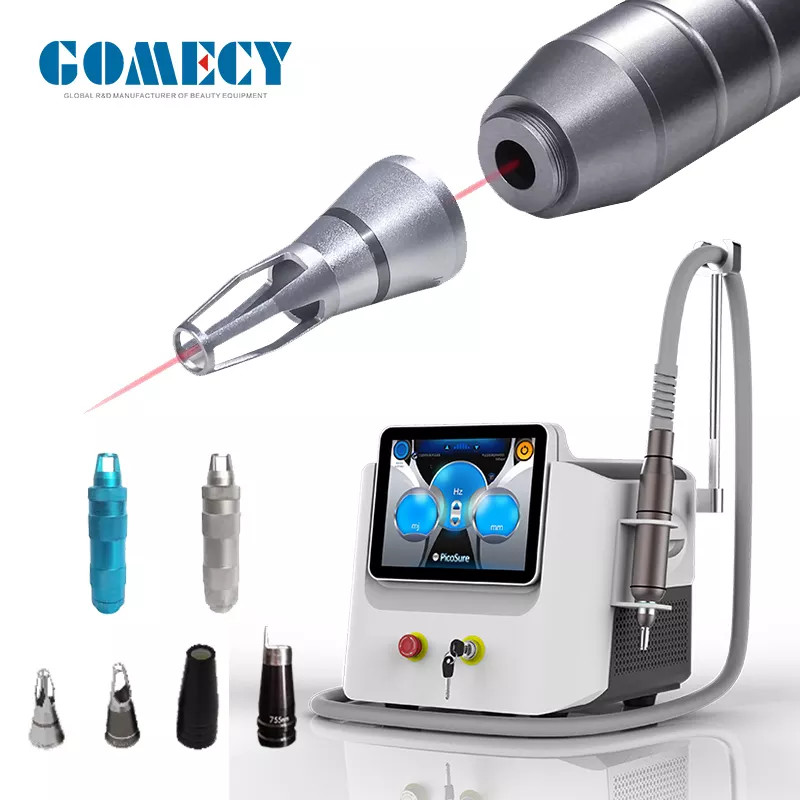 2023 New Design Black Picosecond Laser Carbon Peeling Tattoo Removal Machine