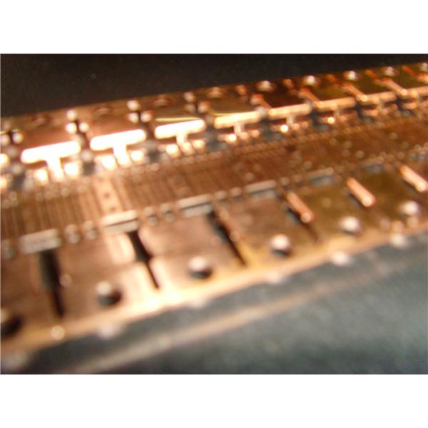 High Precision Blanking Sheet Metal Progressive Die For Pure Copper Lead Frame