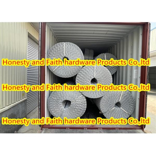 6 Rolls Per Bundle Galvanized CWC Mesh For Water And Wastewater Pipeline