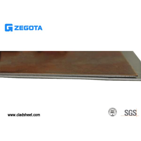 Cookware Cold Rolled Copper Clad Steel Sheet With High Strength