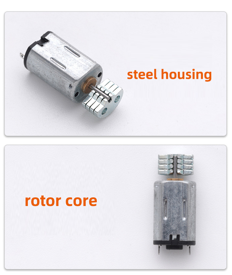 Customizable Micro Vibration Motor CW Reversible For Portable Fan