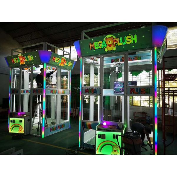 Brazil Most Popular KIT Big Size Gift Doll Toys Baby Bear Big Huge Skill Toy Crane Catcher Machine Arcade Claw Prize