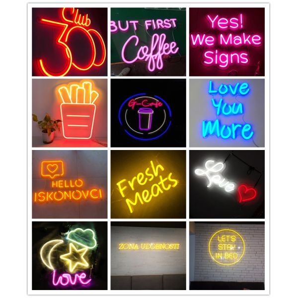 HIGHSPAN Personalized 3d Neon Channel Letters With Acrylic Board