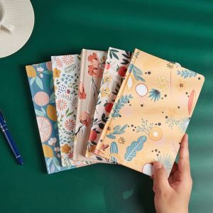 China Premium Custom Printing A5 Hardcover Lay Flat 100GSM Dotted Lined Grid Journal Notebook With Elastic Strap on sale
