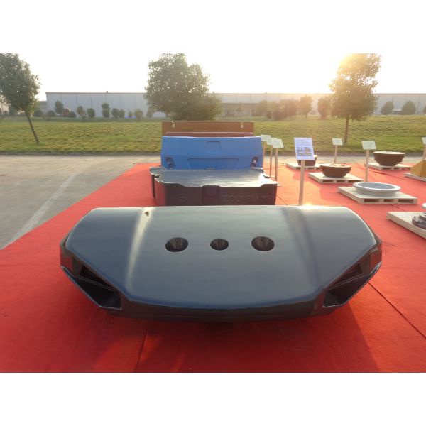 Buy Vacuum Cast Iron Counter Weight For Engineering Machinery / Vehicle at wholesale prices