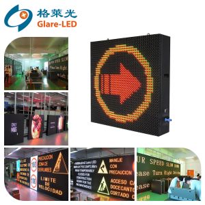 Quality EN12966 Standard Variable Message Sign with 250-300m Viewing Distance and 1R1G1B Pixel Composition VMS LED Display for sale