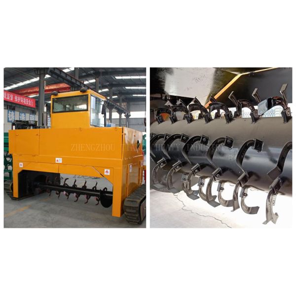 Organic Manure Fermentation Equipment Compost Turner