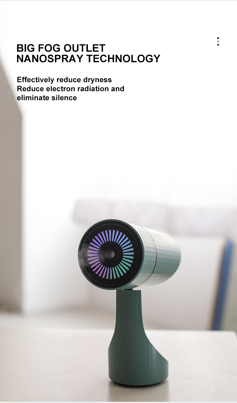 Homefish OEM Hava Nemlendirici Mini Humidificateur d Air d'Air Wireless Umidificador Bevochtiger Ultrasonic Humidifier