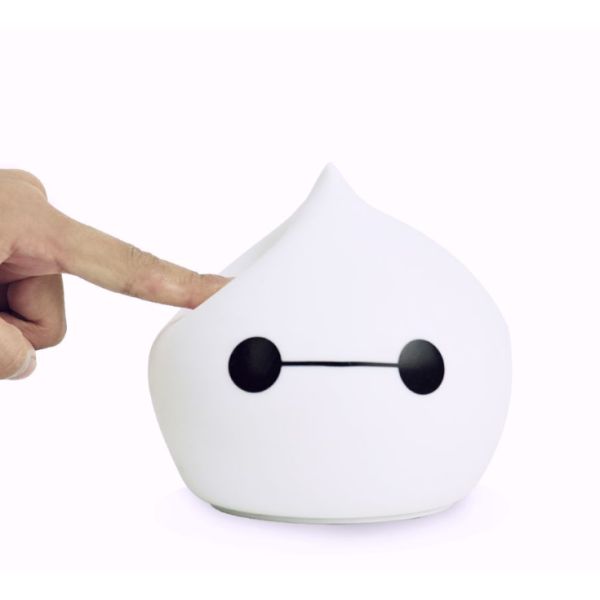 6000K Bedroom LED Night Light , AAA battery Waterdrop Table Lamp
