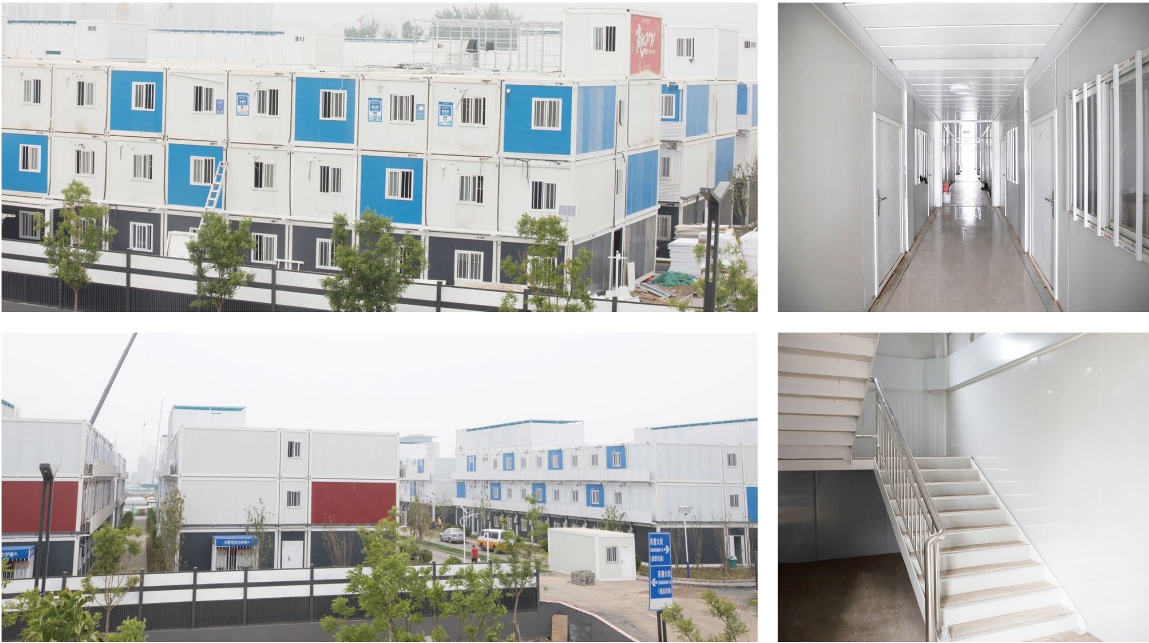 Detachable Prefabricated Home Modern Design Style Container House with