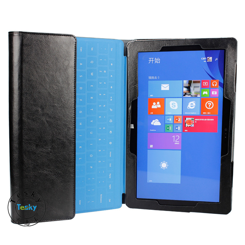 Quality leather tablet Keyboard Case for surface pro for sale