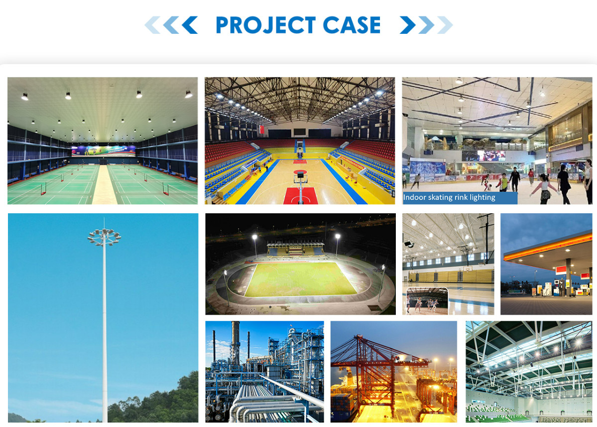 Ip66 High Mast Light 70w 140w 210w 280w 350w 420w 560w 700w Led Stadium Flood Light