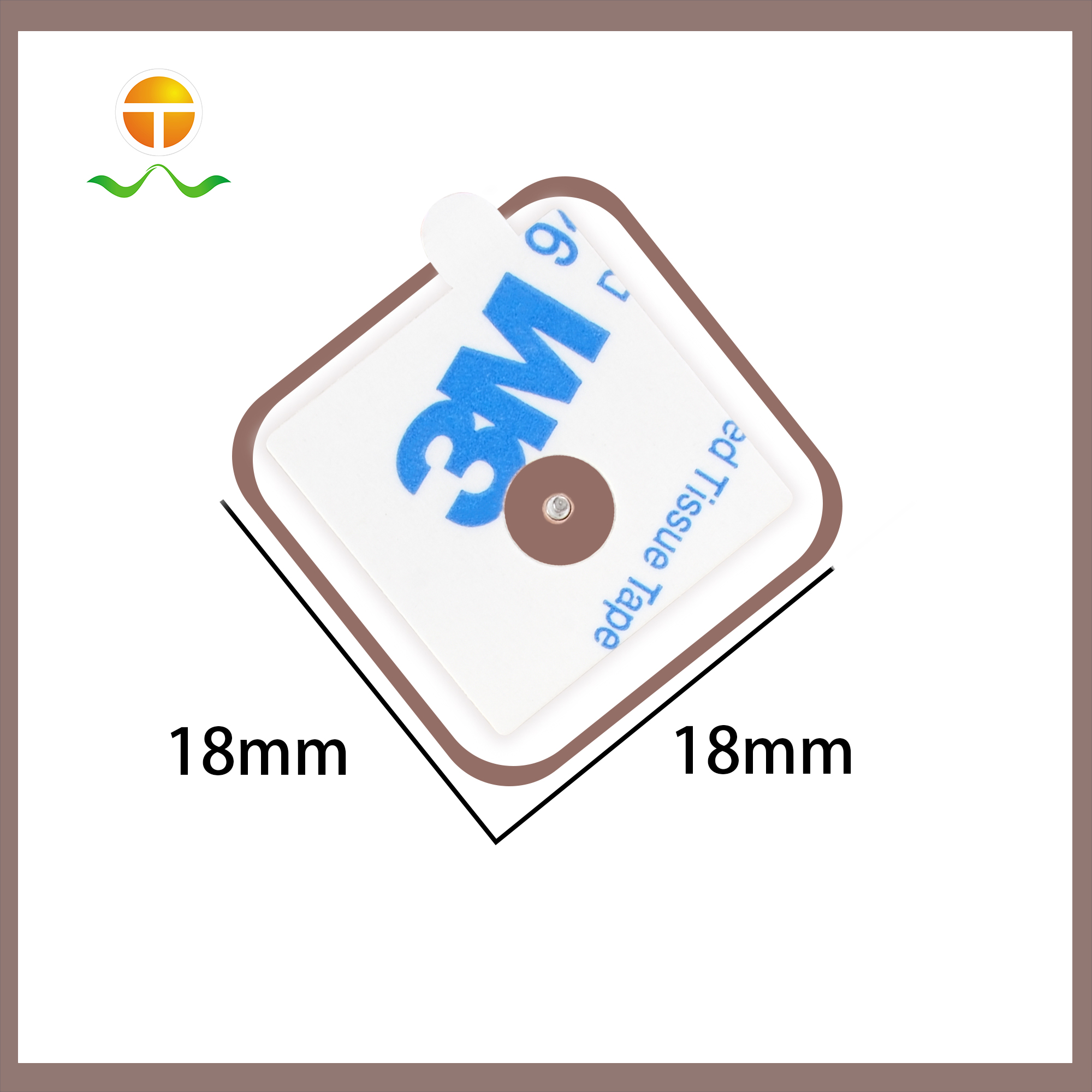 50W GPS BD Passive Ceramic Antenna 3dBi 50Ω