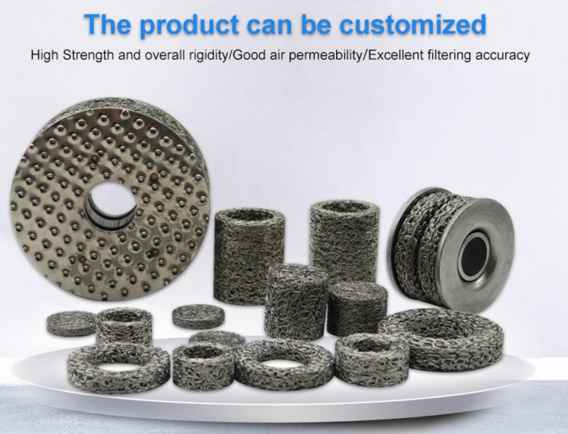 14mm Compressed Knitted Mesh Corrosion Resistance Sample Available