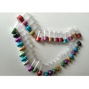 Quality 44mm ISO9001 Single Pill Containers One Capsule Mini Pill Bottles for sale