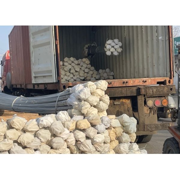 3.36mm Wire diameter Galvanized Double Loop Quick Link Ties Wire for Wooden material securing