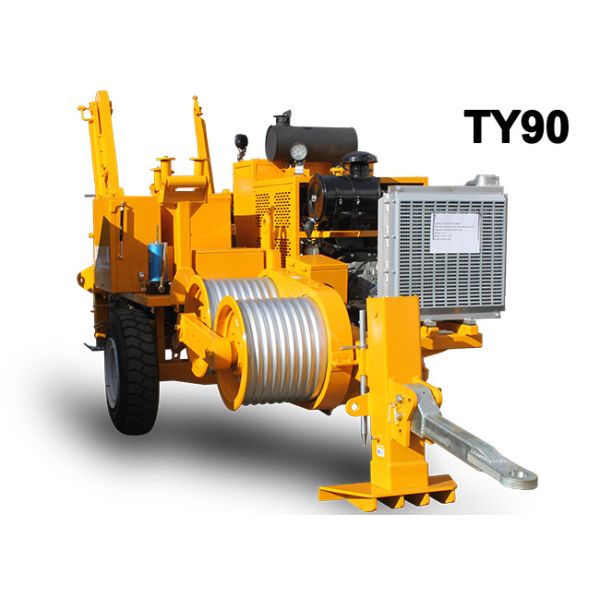 TY90 90kN Transmission Line Stringing Equipment Hydraulic Puller