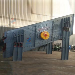 Quality Aggregate Vibrating Grizzly Screen , Round Vibrating Screen Customization Voltage for sale