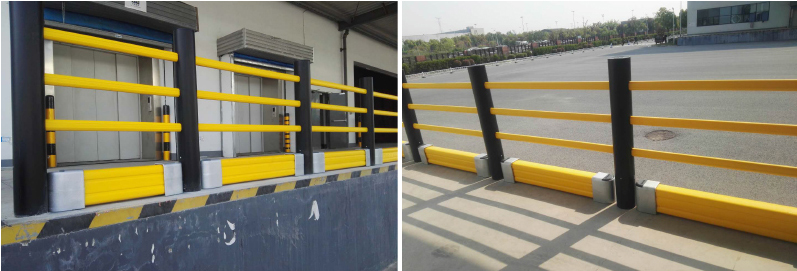 ME+  Safety Barrier Warehouse flexible anti-collision system   FS-2023A