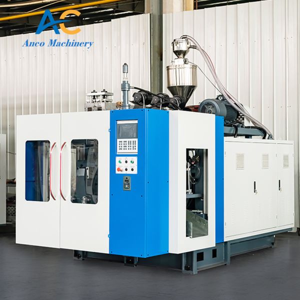 Large guardrail Protective equipment Blow Molding Machine 300kg/H 1 Layer Barrel Making Moulding Machine